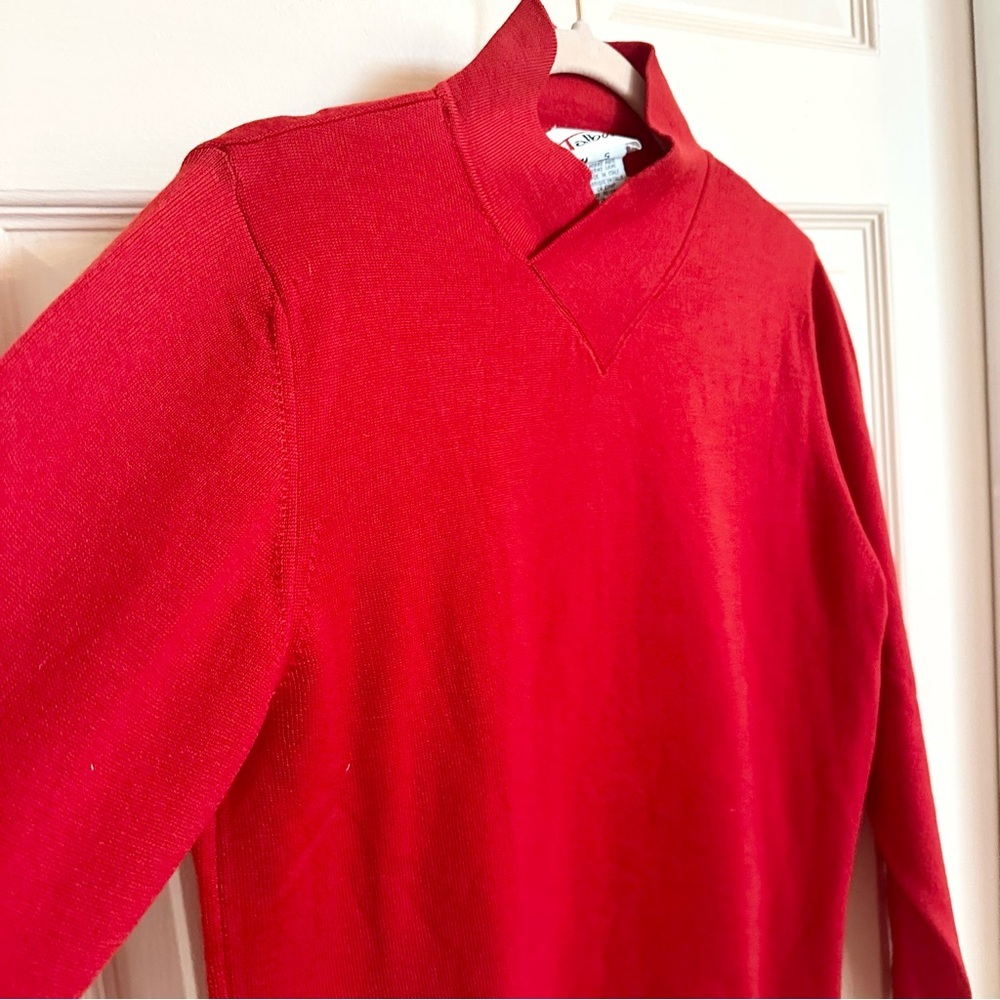 Red Talbots wool pullover - Picture 2 of 4